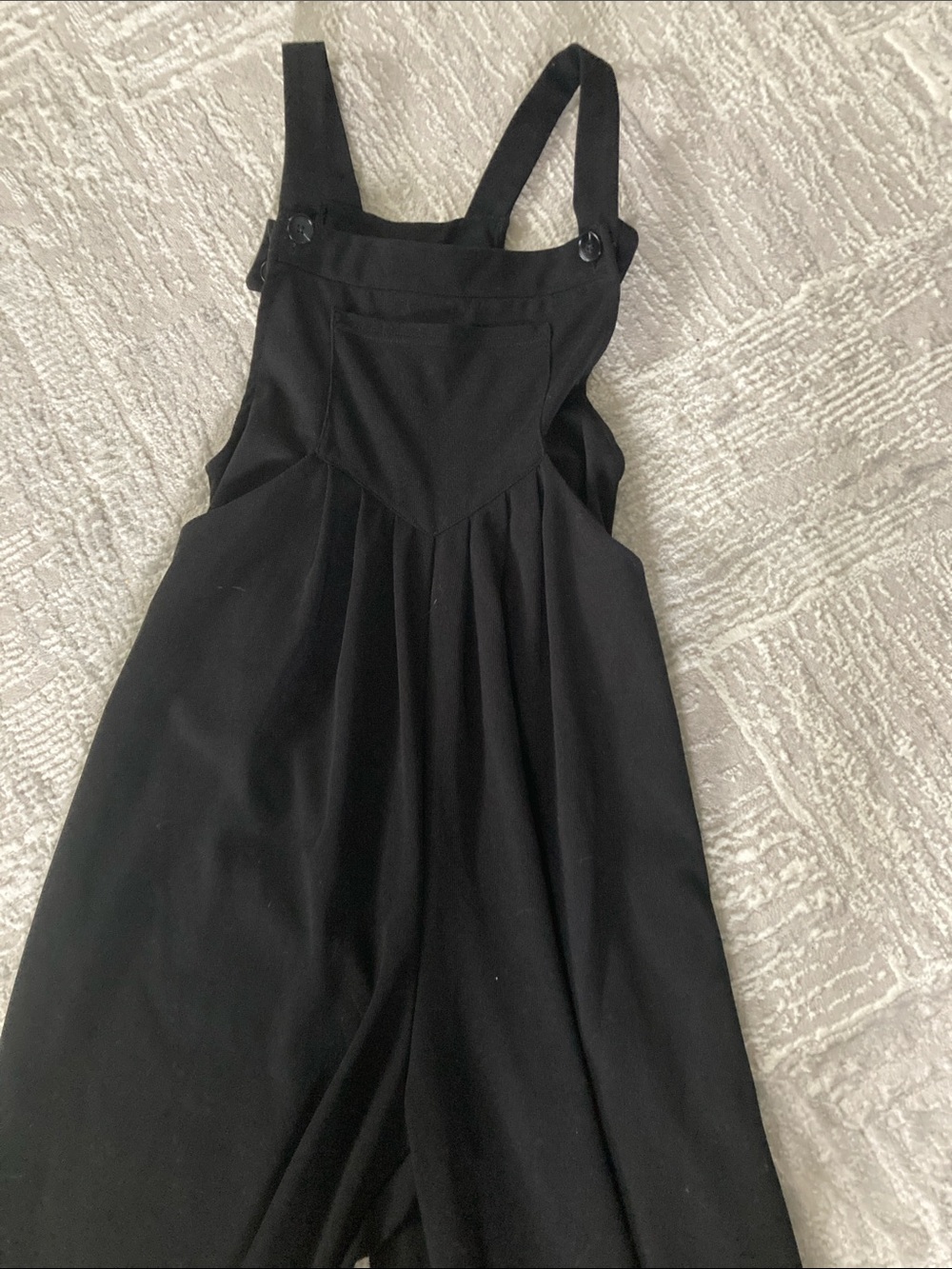 HALARA Black Wide-Leg Overalls Jumpsuit - Picture 6 of 6